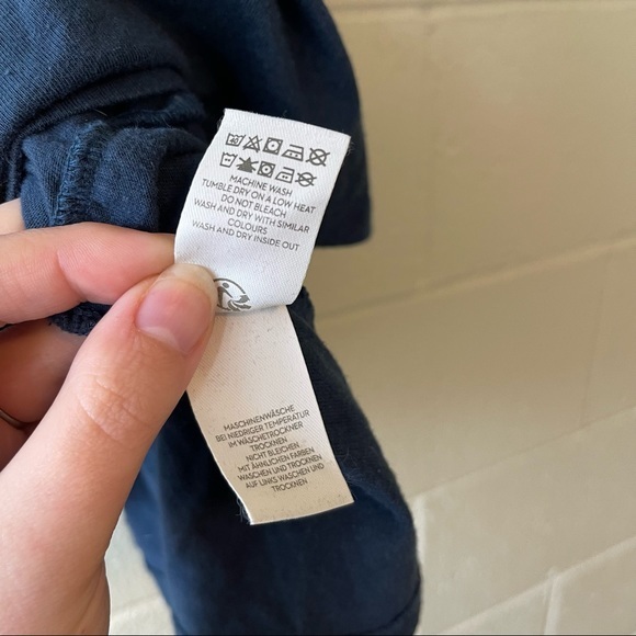 Mini Boden Bright Tiered Stormy Blue Unicorn Jersey Dress in Navy Size 5-6 Year - Picture 8 of 10